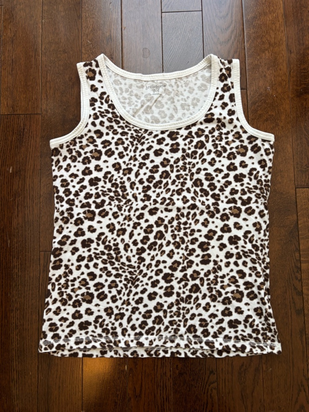 Liz Claiborne Cheetah Tank Top